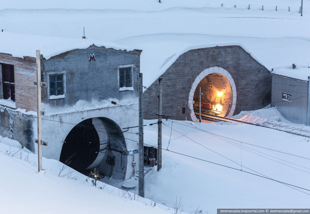 Подземные тоннели в Красноярске