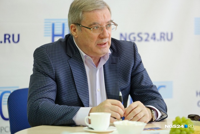 Экс-губернатор вспомнил и о Красноярске, сравнив его с Новосибирском