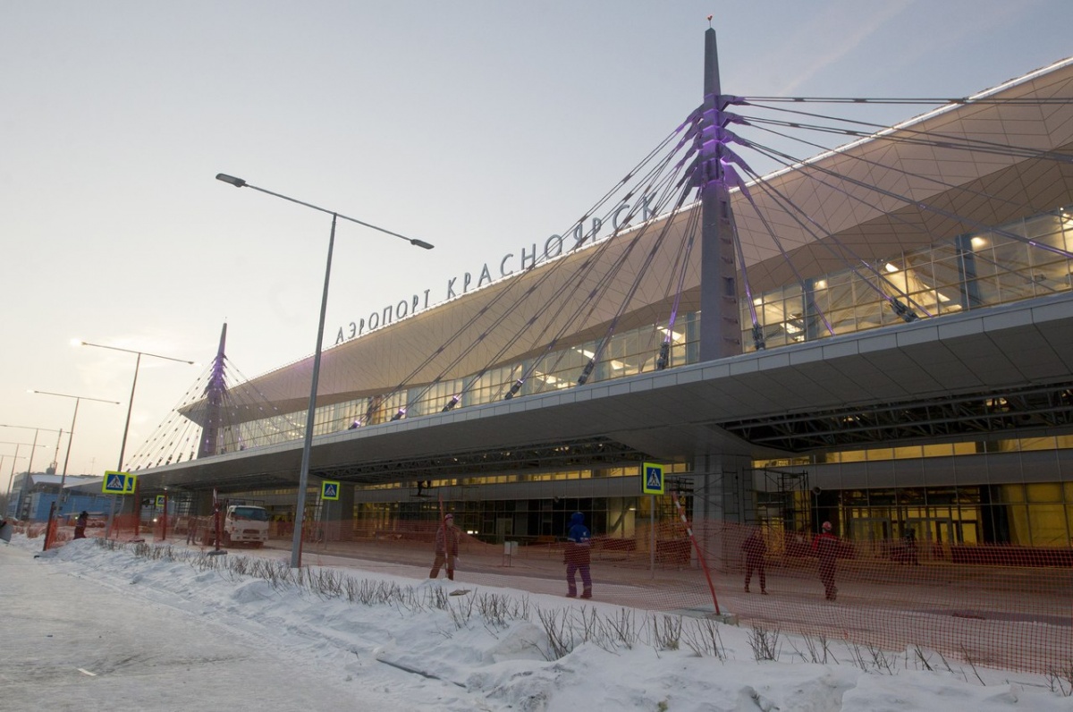 Официальное название — аэропорт Красноярск